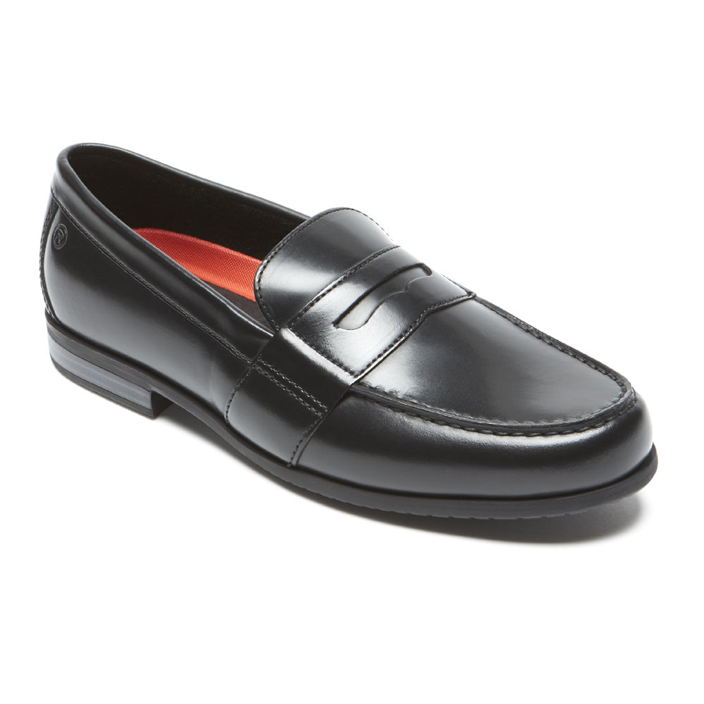 Rockport Singapore Mens Loafers - Classic Lite 2 Penny Black - OE7532489